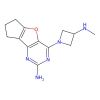 6H-Cyclopenta[4,5]furo[3,2-d]pyrimidin-2-amine, 7,8-dihydro-4-[3-(methylamino)-1-azetidinyl]-
