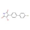 1H-Pyrrole-2,5-dione, 3-(4'-bromo-(1,1'-biphenyl)-4-yl)-4-hydroxy-