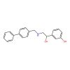 3-[1-Hydroxy-2-[(4-phenylphenyl)methylamino]ethyl]phenol
