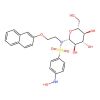 4-(Hydroxyamino)-N-(2-(naphthalen-2-yloxy)ethyl)-N-((2R,3R,4S,5S,6R)-3,4,5-trihydroxy-6-(hydroxymethyl)tetrahydro-2H-pyran-2-yl)benzenesulfonamide