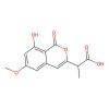 2-(8-Hydroxy-6-methoxy-1-oxoisochromen-3-yl)propanoic acid