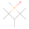 1,2,2,3,4,4 Hexamethylphosphetane 1-oxide