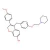 2H-1-Benzopyran-7-ol, 3-(4-methoxyphenyl)-4-((4-(2-(1-piperidinyl)ethoxy)phenyl)methyl)-