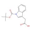 2-(1-(tert-butoxycarbonyl)-1H-indol-3-yl)acetic acid