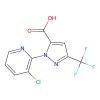 1-(3-Chloropyridin-2-yl)-3-(trifluoromethyl)-1H-pyrazole-5-carboxylic acid