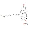 (7R，8R，9S，13S，14S，17S)-7-(9-Bromononyl)-3-hydroxy-13-methyl-7，8，9，11，12，13，14，15，16，17-decahydro-6H-cyclopenta[a]phenanthren-17-yl acetate