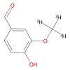Vanillin-d3 - ≥98 atom% D,≥98% CAS No(121-33-5(Unlabeled)) H768593 by Aladdin Scientific