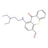 9H-Thioxanthene-4-carboxaldehyde， 1-[[2-(diethylamino)ethyl]amino]-9-oxo-