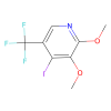 4-Iodo-2,3-dimethoxy-5-(trifluoromethyl)pyridine
