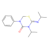3-Isopropyl-2-(isopropylimino)-5-phenyl-1,3,5-thiadiazinan-4-one - 98%, used for , CAS No. 69327-75-9, by Aladdin Scientific