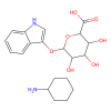 Indoxyl β-D-glucuronide cyclohexylammonium salt