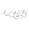17-Iodoandrosta-5,16-dien-3beta-acetate ester