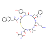 Lanreotide, Agonist of SST 2 receptor;Agonist of SST 3 receptor;Agonist of SST 5 receptor