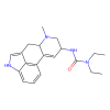 Lisuride, Agonist of 5-HT 1A receptor;Agonist of 5-HT 1B receptor;Agonist of 5-HT 1D receptor;Agonist of 5-HT 2A receptor;Antagonist of 5-HT 2B receptor;Agonist of 5-HT 2C receptor;Agonist of 5-HT 6 receptor;Agonist of 5-HT 7 receptor;Antagonist of α 1A-adrenocepto