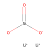 Lithium polysilicate solution