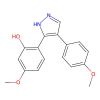 5-methoxy-2-[4-(4-methoxyphenyl)-1H-pyrazol-3-yl]phenol