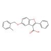 5-[(2-Methylphenyl)methoxy]-2-phenyl-1-benzofuran-3-carboxylic acid
