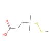 4-Methyl-4-(methyldisulfanyl)pentanoic acid