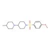 1-[1-(4-Methoxyphenyl)sulfonylpiperidin-4-yl]-4-methylpiperidine