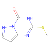 2-(methylsulfanyl)-1H,4H-pyrazolo[1,5-a][1,3,5]triazin-4-one - 97%, used for , CAS No. 54346-18-8, by Aladdin Scientific