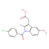 Methyl 2-(1-(4-chlorobenzoyl)-5-methoxy-2-methyl-1H-indol-3-yl)acetate