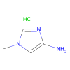 1-Methyl-1H-imidazol-4-amine hydrochloride - 95%, used for , CAS No. 89088-69-7, by Aladdin Scientific