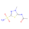 Methazolamide, Inhibitor of carbonic anhydrase 1;Inhibitor of carbonic anhydrase 12;Inhibitor of carbonic anhydrase 14;Inhibitor of carbonic anhydrase 4;Inhibitor of carbonic anhydrase 7