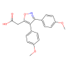 Mofezolac, Cyclooxygenase-1 inhibitor