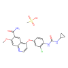 lenvatinib Mesylate, Vascular endothelial growth factor receptor inhibitor