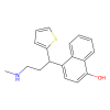 4-(3-Methylamino-1-thiophen-2-yl-propyl)-naphthalen-1-ol