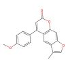 5-(4-methoxyphenyl)-3-methyl-7H-furo[3,2-g]chromen-7-one