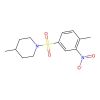 4-Methyl-1-(4-methyl-3-nitrophenyl)sulfonylpiperidine