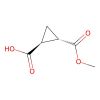 (1S,2S)-2-methoxycarbonylcyclopropanecarboxylic acid - 97%, used for , CAS No. 88335-96-0, by Aladdin Scientific