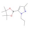 3-Methyl-1-propyl-5-(4,4,5,5-tetramethyl-1,3,2-dioxaborolan-2-yl)-1H-pyrazole