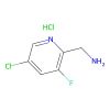 (5-chloro-3-fluoropyridin-2-yl)methanamine hydrochloride