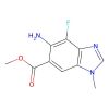 Methyl 5-amino-4-fluoro-1-methyl-1H-benzo[d]imidazole-6-carboxylate