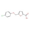 5-((4-Chlorophenoxy)methyl)furan-2-carboxylic acid
