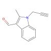 2-Methyl-1-(prop-2-yn-1-yl)-1H-indole-3-carbaldehyde