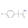 2-(4-bromophenyl)-2-methylpropanamide