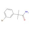 2-(3-Bromophenyl)-2-methylpropanamide