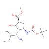 (1S，2S，3S，4R)-Methyl 3-((R)-1-amino-2-ethylbutyl)-4-((tert-butoxycarbonyl)amino)-2-hydroxycyclopentanecarboxylate
