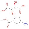 (1S,4R)-Methyl 4-aminocyclopent-2-enecarboxylate (2R,3R)-2,3-dihydroxysuccinate