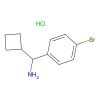 (4-Bromophenyl)(cyclobutyl)methanamine hydrochloride