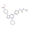 Methyl 4-[6-[4-(cyclopropylcarbamoylamino)phenyl]-4-morpholin-4-ylpyrazolo[3,4-d]pyrimidin-1-yl]piperidine-1-carboxylate