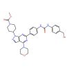 Methyl 4-[6-[4-[[4-(hydroxymethyl)phenyl]carbamoylamino]phenyl]-4-morpholin-4-ylpyrazolo[3,4-d]pyrimidin-1-yl]piperidine-1-carboxylate