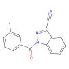 1-(3-Methylbenzoyl)-1H-indazole-3-carbonitrile