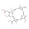 Methyl (2S-trans)-13-ethyl-2,3-dihydro-18-(methoxycarbonyl)-20-(2-methoxy-2-oxoethyl)-3,7,12,17-tetramethyl-8-vinyl-21H,23H-porphine-2-propionate