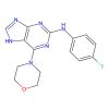 N-(4-fluorophenyl)-6-morpholino-9H-purin-2-amine