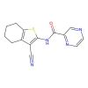 N-(3-cyano-4,5,6,7-tetrahydro-1-benzothiophen-2-yl)pyrazine-2-carboxamide