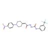 2-{2-[1-(4-nitrophenyl)-4-piperidinylidene]acetyl}-N-[3-(trifluoromethyl)phenyl]-1-hydrazinecarboxamide